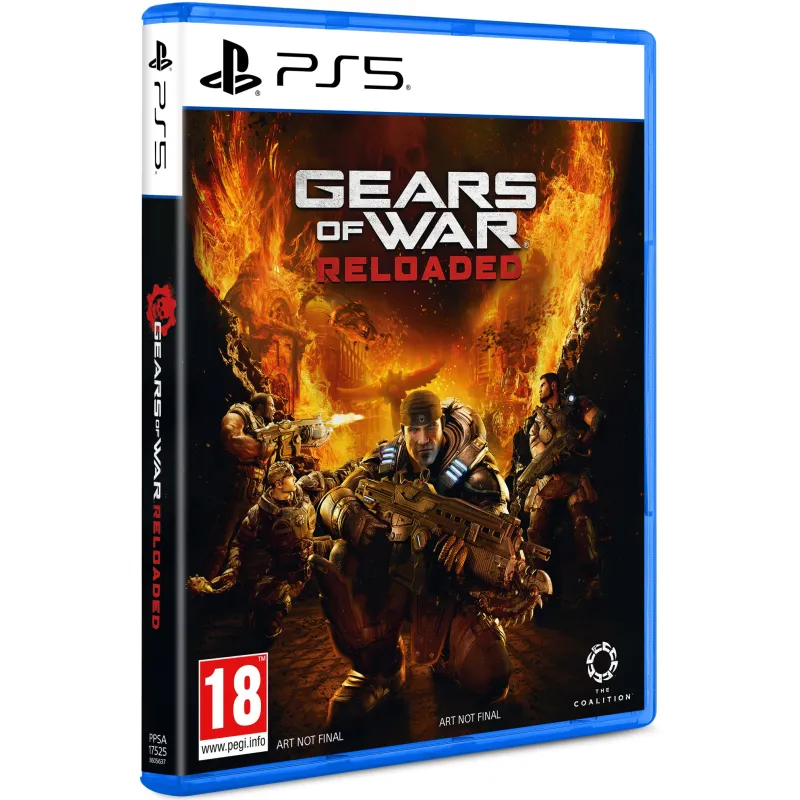 PRE-ORDER GEARS OF WAR RELOADED PS5 PHYSICAL GAME FOR PLAYSTATION 5, SPANISH VERSION, EU WARRANTY - The Shop Gamer