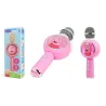 KARAOKEMICROFOON MET DRAADLOZE LUIDSPREKER PEPPA PIG POPSING, ROZE, MET LEDVERLICHTING - The Shop Gamer