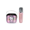 ENSEMBLE ENCEINTE ET MICRO SANS FIL POUR KARAOKÉ HELLO KITTY AVEC ÉCLAIRAGE LED - The Shop Gamer