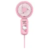 MINI VENTILATORE PORTATILE HELLO KITTY CON BATTERIA RICARICABILE, COLORE ROSA - The Shop Gamer