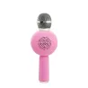 MICROFONE DE KARAOKÊ COM ALTO-FALANTE SEM FIO PEPPA PIG, LUZ LED, POPSING, ROSA - The Shop Gamer