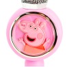 MICRÓFONO KARAOKE CON ALTAVOZ INALÁMBRICO PEPPA PIG CON LUZ LED POPSING COLOR ROSA