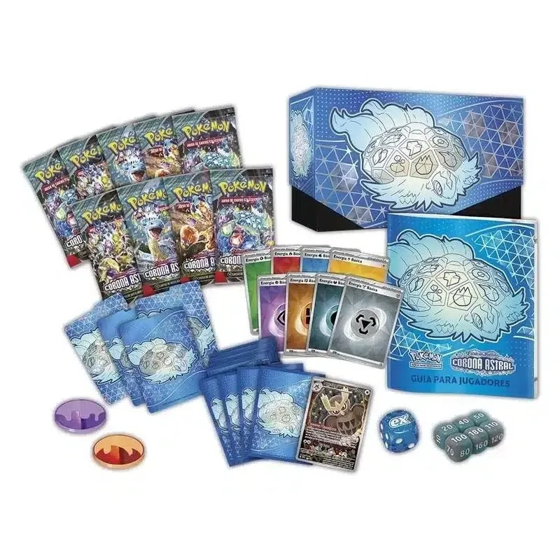 POKEMON SAMMELKARTENSPIEL ELITE-TRAINER-BOX CORONA ASTRAL ESCARLATA Y PÚRPURA SV7 - The Shop Gamer