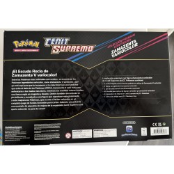 POKEMON SHINY ZAMAZENTA BOX 12.5 CENIT SUPREMO COLECCIÓN PREMIUM CON FIGURA ZAMAZENTA VARIOCOLOR JCC POKEMON ESPAÑOL