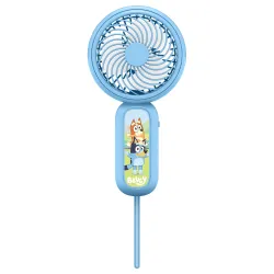 MINI VENTILATORE PORTATILE BLUEY CON BATTERIA RICARICABILE, COLORE AZZURRO CHIARO - The Shop Gamer