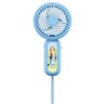 MINI VENTILADOR DE MANO BLUEY CON BATERÍA RECARGABLE COLOR AZUL PÁLIDO