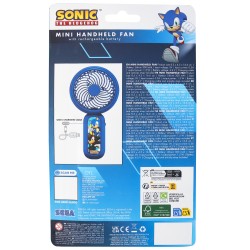 MINI VENTILADOR DE MANO BLUEY CON BATERÍA RECARGABLE COLOR AZUL PÁLIDO