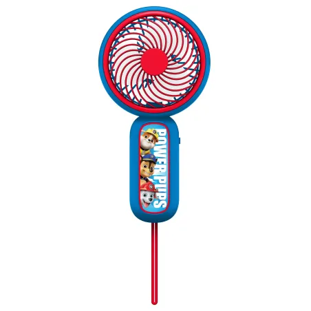 PAW PATROL HANDHELD MINI FAN WITH RECHARGEABLE BATTERY, BLUE AND RED - The Shop Gamer