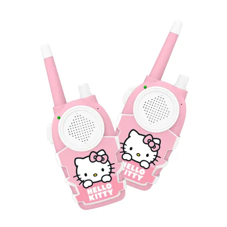 HELLO KITTY WALKIE TALKIES, BATTERY-POWERED INTERCOMS, BATTERIES NOT INCLUDED, PINK AND WHITE - The Shop Gamer