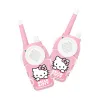WALKIE TALKIES HELLO KITTY, INTERFONI A BATTERIE (NON INCLUSE), ROSA E BIANCO - The Shop Gamer