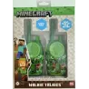 CONJUNTO DE WALKIE TALKIES MINECRAFT, INTERCOMUNICADORES A PILHAS, COR VERDE - The Shop Gamer