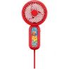 MINI-HANDVENTILATOR POKEMON PIKACHU CHARMANDER SQUIRTLE BULBASUR MIT WIEDERAUFLADBAREM AKKU, ROT - The Shop Gamer