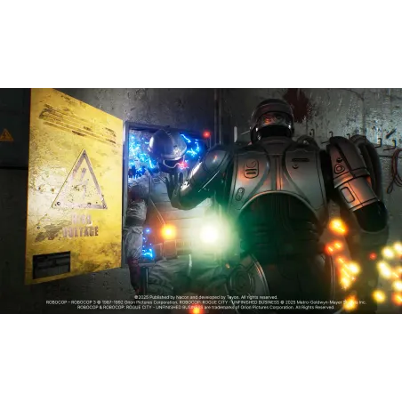 ROBOCOP ROGUE CITY UNFINISHED BUSINESS PS5 PHYSICAL GAME FOR PLAYSTATION 5, SPANISH VERSION, EUROPEAN WARRANTY EU WARRANTY - The