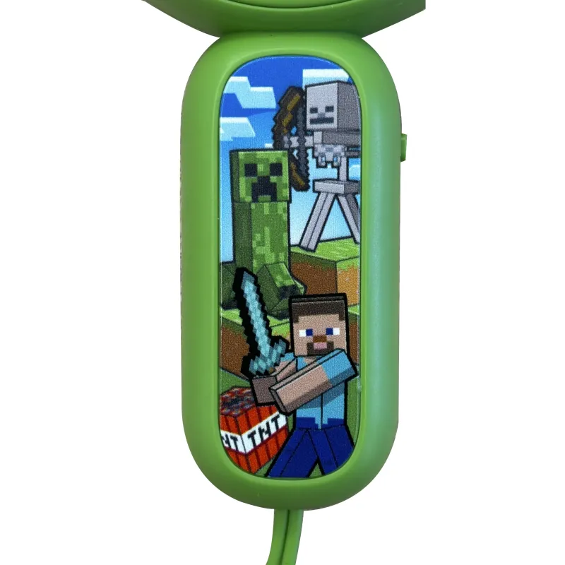 MINI VENTILATORE PORTATILE MINECRAFT CON BATTERIA RICARICABILE, VERDE - The Shop Gamer