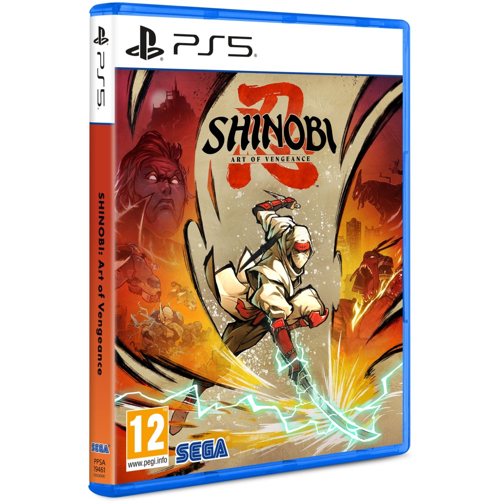 SHINOBI: ART OF VENGEANCE PS5 JUEGO FÍSICO PARA PLAYSTATION 5 VERSIÓN ESPAÑOLA GARANTÍA EUROPEA EUROPEAN WARRANTY