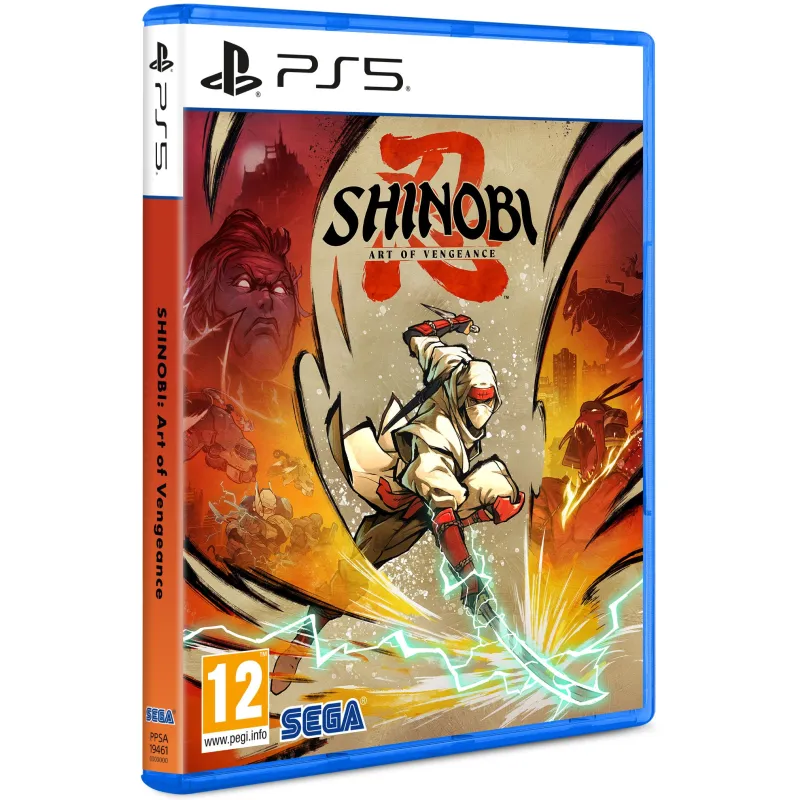 SHINOBI: ART OF VENGEANCE CHOISISSEZ LA VERSION PS5 PLAYSTATION 5 OU NINTENDO SWITCH, VERSION ESPAGNOLE, GARANTIE EUROPÉENNE UE 