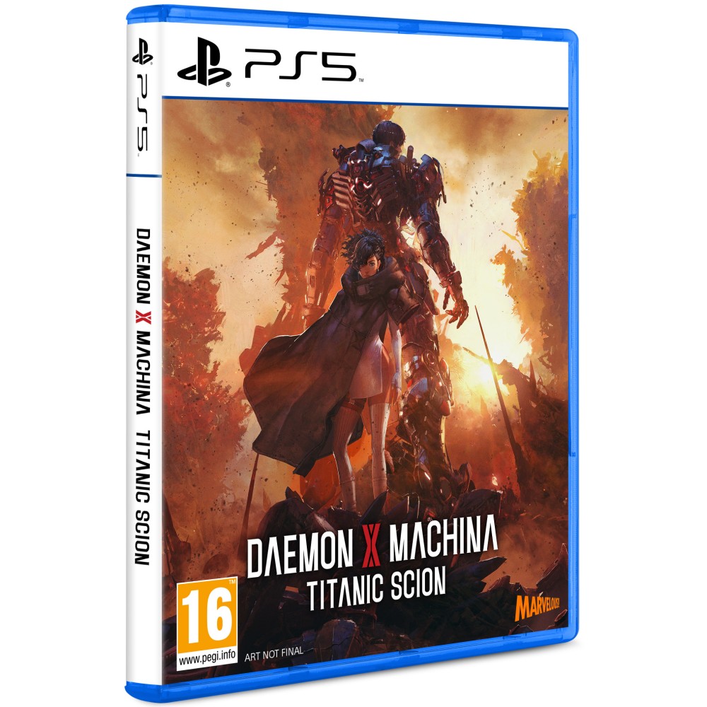 DAEMON X MACHINA: TITANIC SCION PS5 JUEGO FÍSICO PARA PLAYSTATION 5 VERSIÓN ESPAÑOLA GARANTÍA EUROPEA EUROPEAN WARRANTY