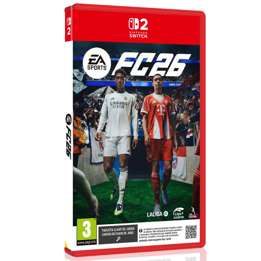 EA SPORTS FC 26 ELIGE VERSIÓN NINTENDO SWITCH 2 PLAYSTATION PS5 PS4 SWTICH O XBOX SERIES JUEGO FÍSICO VERSIÓN ESPAÑOLA