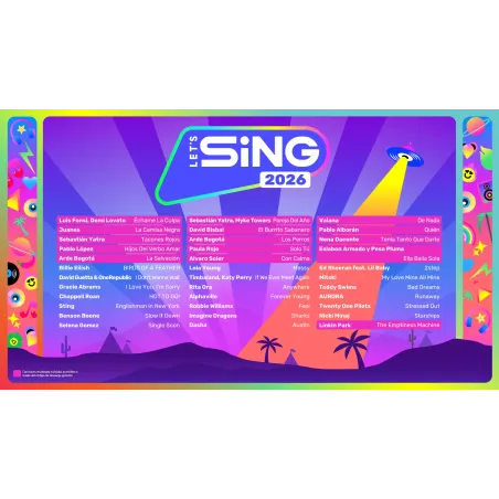LET´S SING 2026 + 2 MICROFONI, SCEGLI VERSIONE PS5 PLAYSTATION 5 NINTENDO SWITCH, GIOCO FISICO, VERSIONE SPAGNOLA, GARANZIA UE -