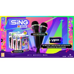 PREVENTA LET´S SING 2026 + 2 MICRÓFONOS ELIGE VERSIÓN PS5 PLAYSTATION5 NINTENDO SWITCH JUEGO FÍSICO VERSIÓN ESPAÑOLA GARANTÍA EU