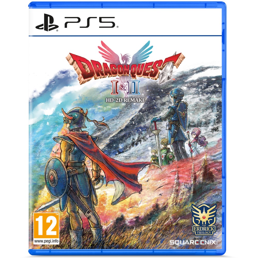 DRAGON QUEST I & II HD 2D REMAKE PS5 JUEGO FÍSICO PARA PLAYSTATION 5 VERSIÓN ESPAÑOLA GARANTÍA EUROPEA EU WARRANTY