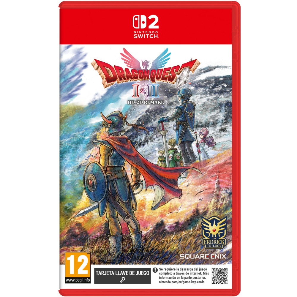 DRAGON QUEST I & II HD 2D REMAKE ELIGE VERSIÓN NINTENDO SWITCH 2 PLAYSTATION PS5 O SWTICH JUEGO FÍSICO VERSIÓN ESPAÑOLA