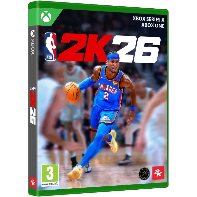 NBA 2K26 XBOX JEU PHYSIQUE POUR XBOX ONE ET XBOX SERIES X, VERSION ESPAGNOLE, GARANTIE EUROPÉENNE - The Shop Gamer