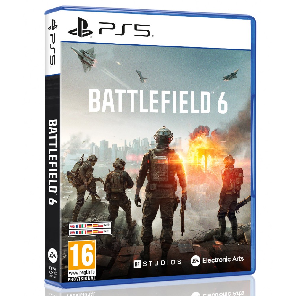 BATTLEFIELD 6 PS5 JUEGO FÍSICO PARA PLAYSTATION 5 VERSIÓN ESPAÑOLA GARANTÍA EUROPEA EUROPEAN WARRANTY