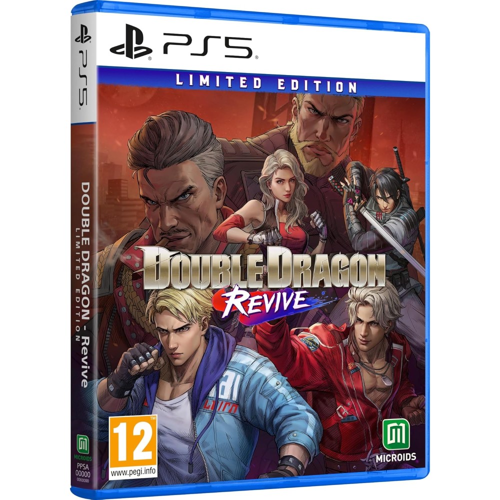 DOUBLE DRAGON REVIVE LIMITED EDITION ELIGE VERSIÓN PS5 PLAYSTATION 5 NINTENDO SWITCH O XBOX SERIES X FÍSICO VERSIÓN ESP