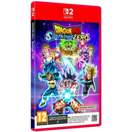 DRAGON BALL SPARKING ZERO SWITCH2 SPIELSCHLÜSSELKARTE FÜR NINTENDO SWITCH 2, SPANISCHE VERSION, EUROPÄISCHE GARANTIE - The Shop