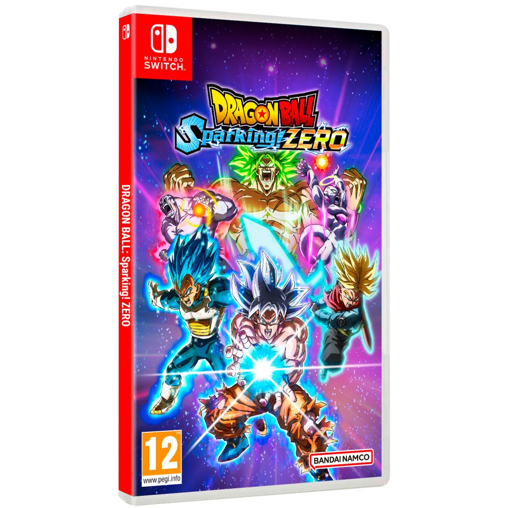 DRAGON BALL SPARKING ZERO SWITCH JUEGO FÍSICO PARA NINTENDO SWITCH VERSIÓN ESPAÑOLA GARANTÍA EUROPEA EUROPEAN WARRANTY