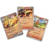 POKÉMON-PACK CHARIZARD EX, 3 HOLOGRAFISCHE PROMO-KARTEN, 1 KARTENSTÄNDER UND 10 BOOSTERPACKS - The Shop Gamer