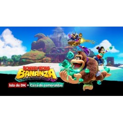 CÓDIGO DE DESCARGA DIGITAL DONKEY KONG BANANZA: ISLA DE DK + CAZA DE ESMERALDAS NINTENDO SWITCH 2