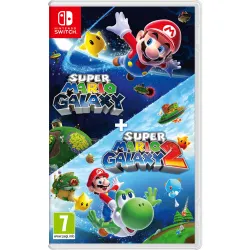 SUPER MARIO GALAXY + SUPER MARIO GALAXY 2 SWITCH JEU PHYSIQUE POUR NINTENDO SWITCH, VERSION ESPAGNOLE, GARANTIE EUROPÉENNE UE - 