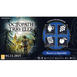 OCTOPATH TRAVELER 0 PS5 JUEGO FÍSICO PARA PLAYSTATION 5 VERSIÓN ESPAÑOLA GARANTÍA EUROPEA EUROPEAN WARRANTY