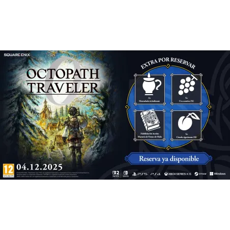 OCTOPATH TRAVELER 0, VERSION WÄHLEN, PS5, PLAYSTATION5, NINTENDO SWITCH2, SCHLÜSSELKARTE, NINTENDO SWITCH, SPANISCHE VERSION - T