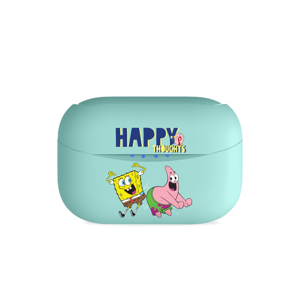 AURICULARES INALÁMBRICOS TRUE WIRELESS SOUND BOB ESPONJA CON ESTUCHE DE CARGA SPONGEBOB SQUAREPANTS