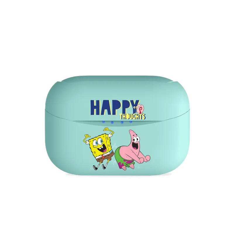 KABELLOSE TRUE-WIRELESS-SOUND-KOPFHÖRER MIT LADECASE BOB ESPONJA SPONGEBOB SQUAREPANTS - The Shop Gamer