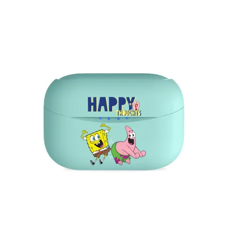 ÉCOUTEURS SANS FIL TRUE WIRELESS SOUND BOB ESPONJA AVEC ÉTUI DE RECHARGE SPONGEBOB SQUAREPANTS - The Shop Gamer