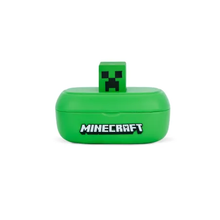 TRUE WIRELESS SOUND MINECRAFT EARBUDS WITH CHARGING CASE, 3D IMAGE AND OFFICIAL MINECRAFT LICENCE - The Shop Gamer