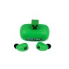 AURICULARES INALÁMBRICOS TRUE WIRELESS SOUND MINECRAFT CON ESTUCHE DE CARGA CON IMAGEN 3D Y LICENCIA OFICIAL MINECRAFT