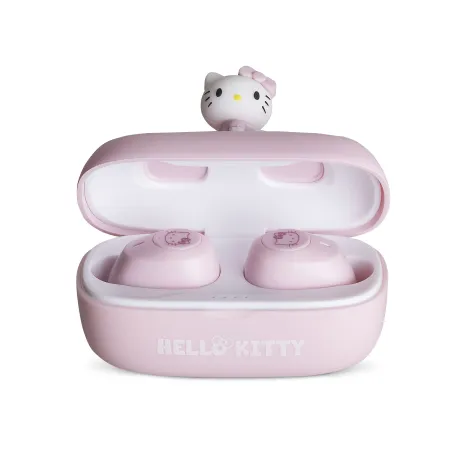 ÉCOUTEURS SANS FIL TRUE WIRELESS SOUND HELLO KITTY AVEC ÉTUI DE CHARGE, IMAGE 3D ET LICENCE OFFICIELLE HELLO KITTY - The Shop Ga