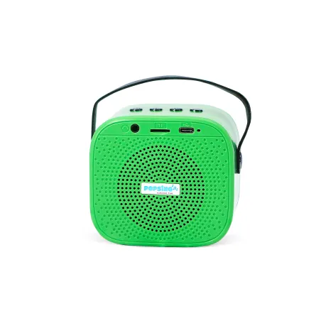 ALTOPARLANTE KARAOKE WIRELESS CON MICROFONO E LUCI LED MINECRAFT COMPATIBILE CON QUALSIASI SORGENTE AUDIO BLUETOOTH - The Shop G