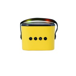 ALTAVOZ DE KARAOKE INALÁMBRICO CON MICRÓFONO Y LUCES LED PIKACHU POKEMON COMPATIBLE CON CUALQUIER FUENTE DE SONIDO BLUETOOTH