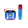 ALTO-FALANTE DE KARAOKÊ SEM FIO COM MICROFONE E LUZES LED PATRULLA CANINA COMPATÍVEL COM QUALQUER FONTE DE SOM BLUETOOTH - The S