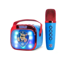 ALTOPARLANTE KARAOKE WIRELESS CON MICROFONO E LUCI LED PATRULLA CANINA COMPATIBILE CON QUALSIASI SORGENTE AUDIO BLUETOOTH - The 