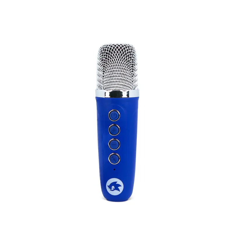DRAADLOZE KARAOKE-LUIDSPREKER MET MICROFOON EN LEDVERLICHTING, SONIC, COMPATIBEL MET ELKE BLUETOOTH-GELUIDSBRON - The Shop Gamer