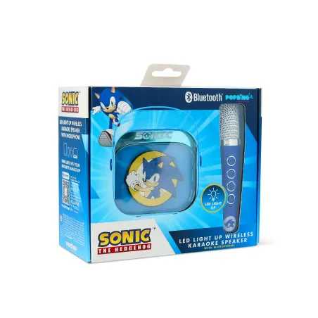 ALTOPARLANTE KARAOKE WIRELESS CON MICROFONO E LUCI LED SONIC COMPATIBILE CON QUALSIASI SORGENTE AUDIO BLUETOOTH - The Shop Gamer