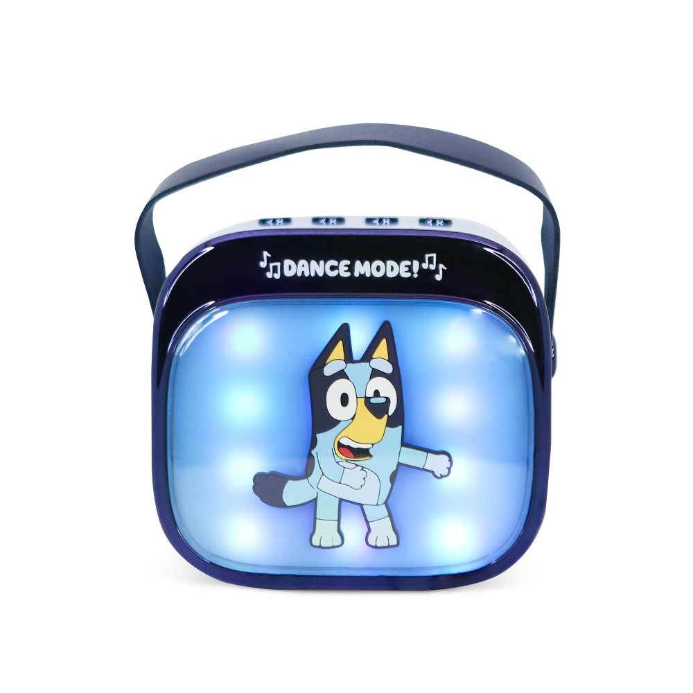 ALTAVOZ DE KARAOKE INALÁMBRICO CON MICRÓFONO Y LUCES LED BLUEY COMPATIBLE CON CUALQUIER FUENTE DE SONIDO BLUETOOTH