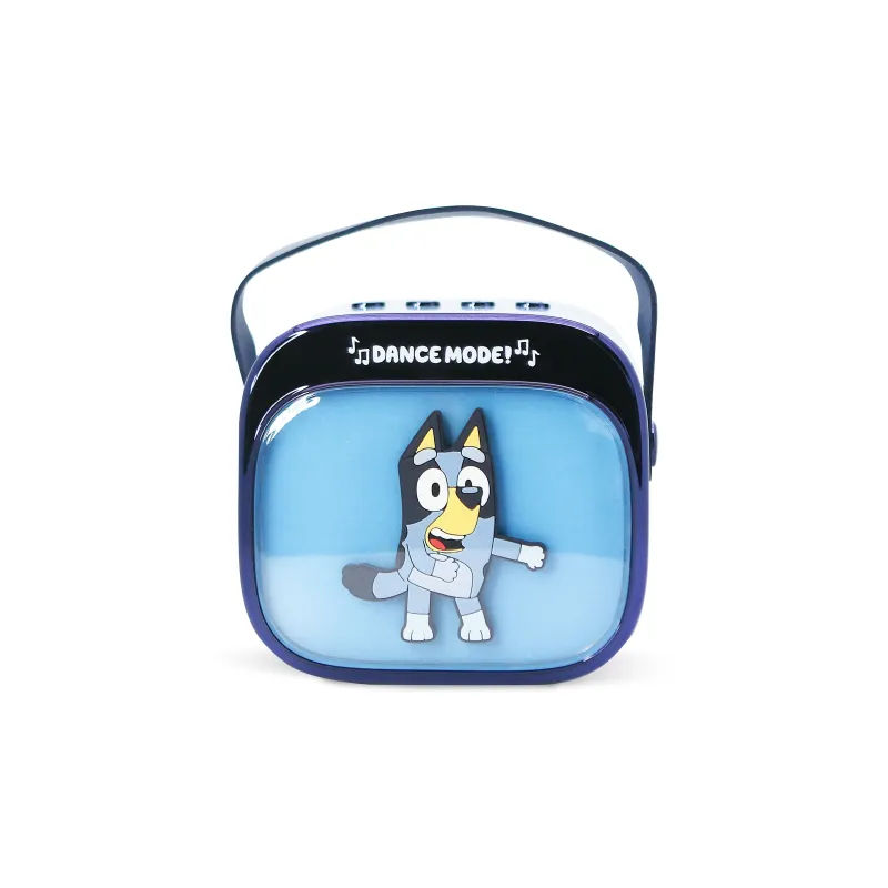 COLUNA DE KARAOKE SEM FIOS COM MICROFONE E LUZES LED BLUEY COMPATÍVEL COM QUALQUER FONTE DE ÁUDIO BLUETOOTH - The Shop Gamer